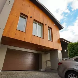 Теплые секционные гаражные ворота ALUTECH Prestige 3000×2500 мм