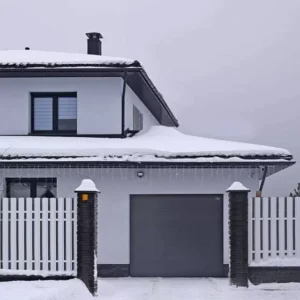 Автоматические гаражные секционные ворота ALUTECH Prestige 2500×2500 мм