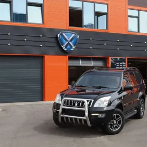 Автоматические ворота для автомоек ALUTECH ProPlus 4500×5000 мм
