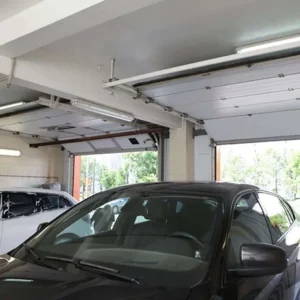 Автоматические ворота для автомоек ALUTECH ProPlus 3000×3000 мм