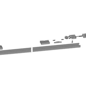 AN-MOTORS Рейка приводная комплекта ASG1000/4KIT (рейка длинной 4,2м), ASG.101/4200