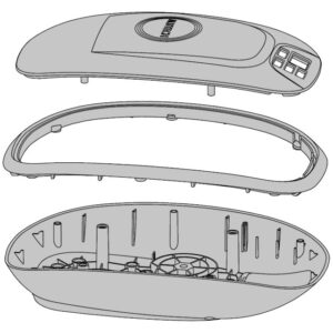 ALUTECH Корпус LG-500 (комплект) LG.55S-H, 657000522