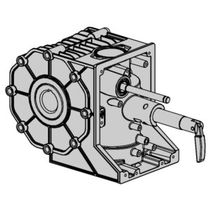 ALUTECH Редуктор привода TR-5024-230E, TR-5024-400E TR230.01-5024E-E, 657000306